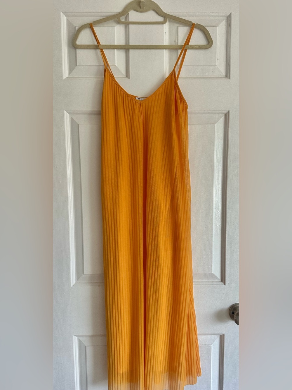 Zara Pleated Midi Dress